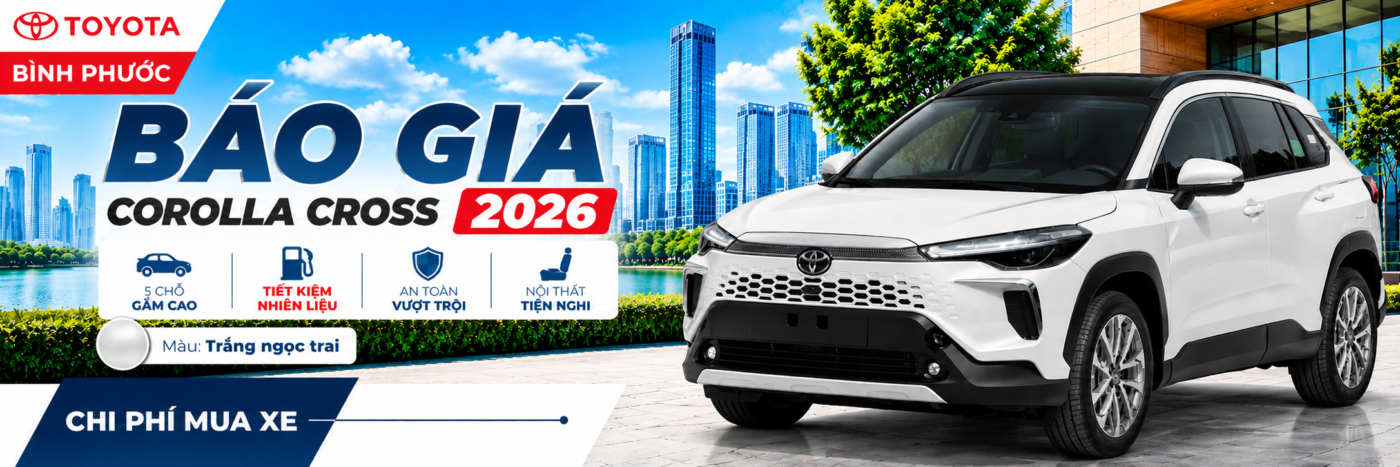 Giá xe Toyota Corolla Cross 2026 - CXH - TRANG