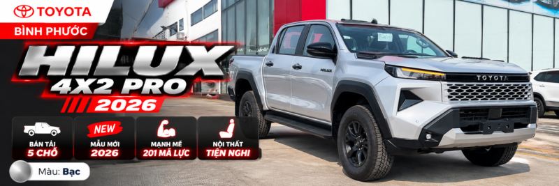 Giá xe Toyota Hilux 2026 - HK - BAC