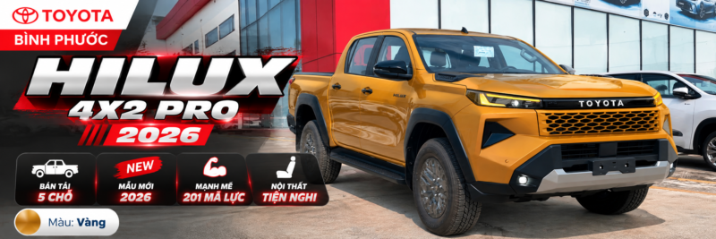 Giá xe Toyota Hilux 2026 - HK - VANG