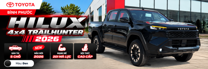 Giá xe Toyota Hilux 2026 - HQ - DEN