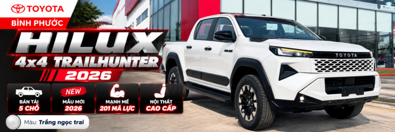 Giá xe Toyota Hilux 2026 - HQ - TRẮNG