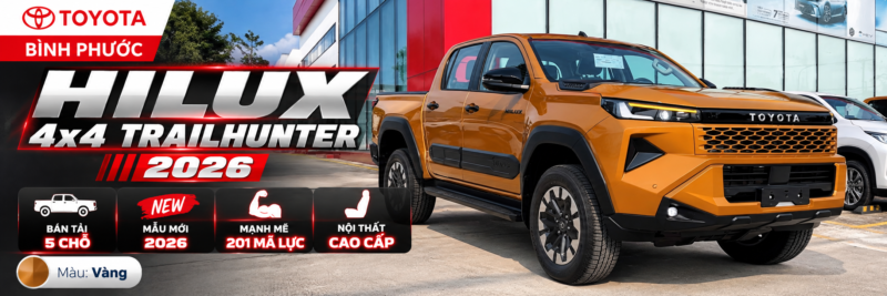 Giá xe Toyota Hilux 2026 - HQ - VÀNG
