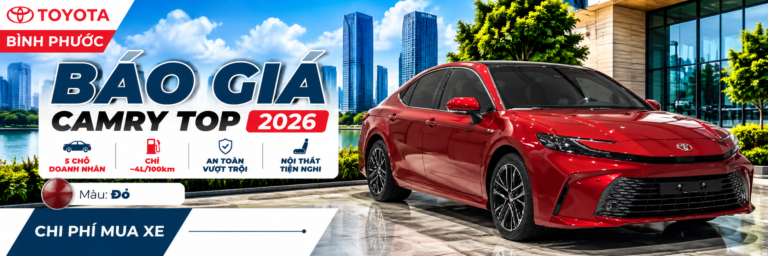 Giá xe Toyota Camry 2026 - KH-DO